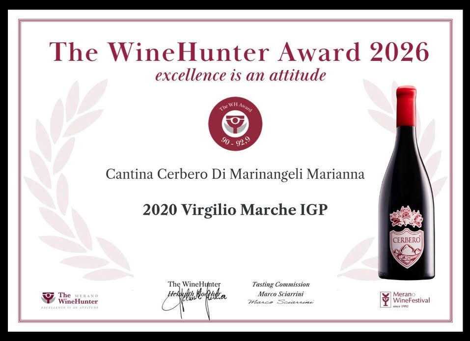Anteprima diploma The WineHunter Award — Virgilio 2020